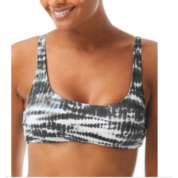 Vince Camuto Other - VInce Camuto Tie Dye Size Lace Up Bikini Top Size M